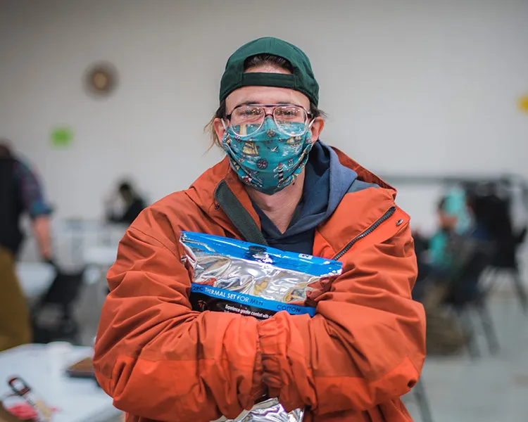 Christmas Blessings at Blue Spruce Temporary Shelter
