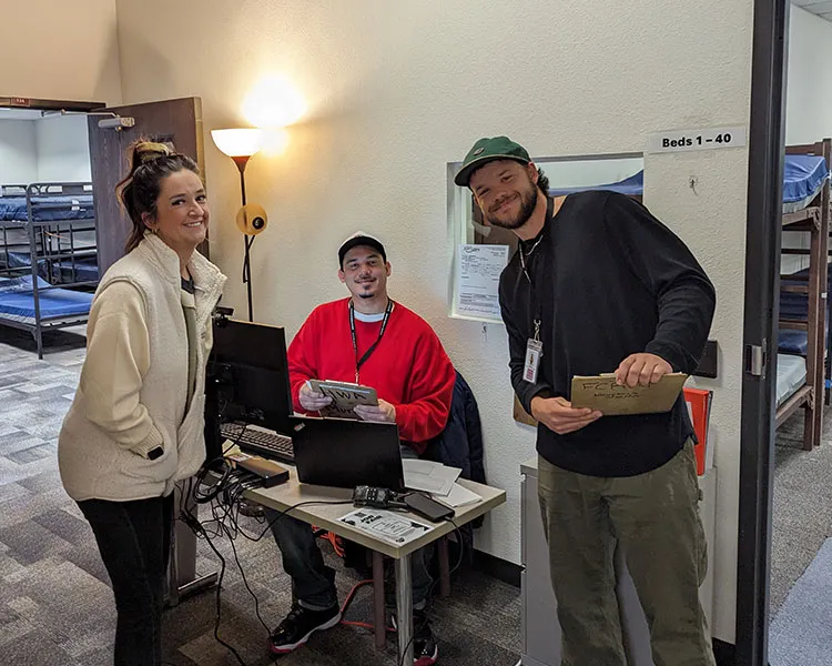 FCRM shelter staff