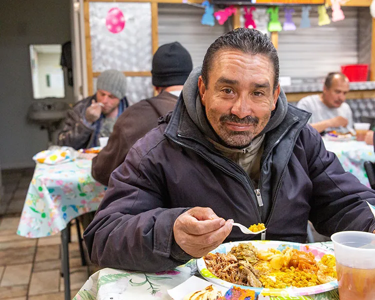 Meals and Meaningful Fellowship: Guests Find Hope This Easter